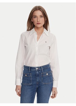 Tommy Hilfiger Koszula WW0WW47169 Biały Regular Fit ze sklepu MODIVO w kategorii Koszule damskie - zdjęcie 186226026