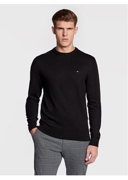 Tommy Hilfiger Sweter Pima MW0MW28046 Czarny Regular Fit ze sklepu MODIVO w kategorii Swetry męskie - zdjęcie 186226029