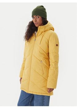 Roxy Płaszcz zimowy Better Weather ERJJK03634 Żółty Regular Fit ze sklepu MODIVO w kategorii Płaszcze damskie - zdjęcie 186226095