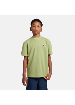 Koszulka dziecięca New Balance LAKB0191EEN – zielona ze sklepu New Balance Poland w kategorii T-shirty chłopięce - zdjęcie 186227635