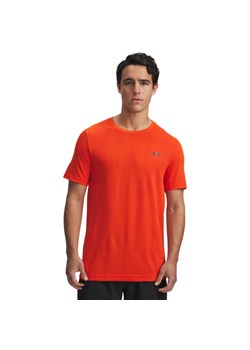 Męska koszulka treningowa Under Armour Vanish Seamless Novelty SS - pomarańczowa ze sklepu Sportstylestory.com w kategorii T-shirty męskie - zdjęcie 186230098