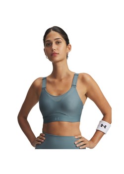 Biustonosz treningowy Under Armour UA Infinity High 2.0 Bra - zielony ze sklepu Sportstylestory.com w kategorii Biustonosze - zdjęcie 186230138