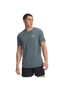 Męska koszulka treningowa Under Armour UA Vanish Seamless SS - niebieska ze sklepu Sportstylestory.com w kategorii T-shirty męskie - zdjęcie 186230146