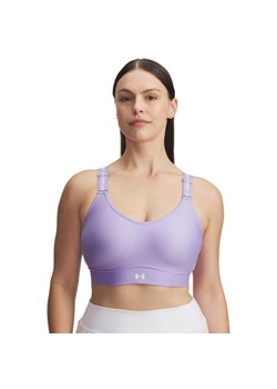 Biustonosz treningowy Under Armour UA Infinity Mid 2.0 Bra - fioletowy ze sklepu Sportstylestory.com w kategorii Biustonosze - zdjęcie 186230167