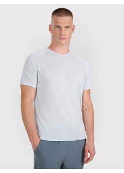 Męska koszulka do biegania 4F 4FWAW25TFTSM1499 - niebieska ze sklepu Sportstylestory.com w kategorii T-shirty męskie - zdjęcie 186230269