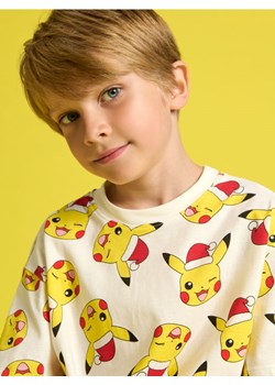 Sinsay - Koszulka Pokémon - kremowy - id: 202BX-01X - marki Sinsay - 186231395 Sinsay - Koszulka Pokémon - kremowy ze sklepu Sinsay w kategorii T-shirty chłopięce - zdjęcie 186231395
