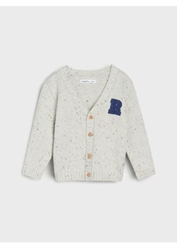 Sinsay - Sweter zapinany na guziki - szary - id: 5494Z-09X - marki Sinsay - 186231458 Sinsay - Sweter zapinany na guziki - szary ze sklepu Sinsay w kategorii Bluzy i swetry - zdjęcie 186231458