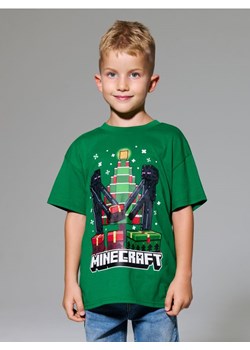 Sinsay - Koszulka Minecraft - zielony ze sklepu Sinsay w kategorii T-shirty chłopięce - zdjęcie 186231579
