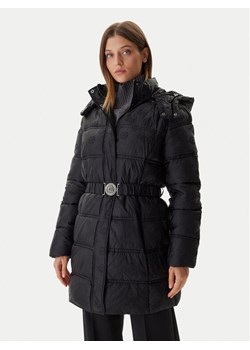Guess Płaszcz zimowy W5BL44 W2912 Czarny Regular Fit ze sklepu MODIVO w kategorii Płaszcze damskie - zdjęcie 186233297