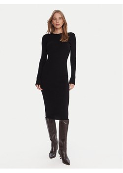 Kontatto Sukienka dzianinowa 3M0829C Czarny Slim Fit ze sklepu MODIVO w kategorii Sukienki - zdjęcie 186233505