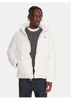 Calvin Klein Jeans Kurtka puchowa LV04RC518G Biały Regular Fit ze sklepu MODIVO w kategorii Kurtki męskie - zdjęcie 186233556