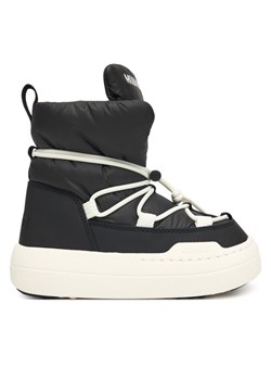Moon Boot Śniegowce Jr Park lace Mid 80D3440070 S Czarny ze sklepu MODIVO w kategorii Buty zimowe dziecięce - zdjęcie 186233559