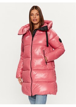 Save The Duck Płaszcz zimowy D45510W LUCK17 Różowy Regular Fit ze sklepu MODIVO w kategorii Płaszcze damskie - zdjęcie 186233575