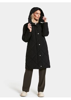 Didriksons Płaszcz zimowy Torun 504377 Czarny Relaxed Fit ze sklepu MODIVO w kategorii Płaszcze damskie - zdjęcie 186233616