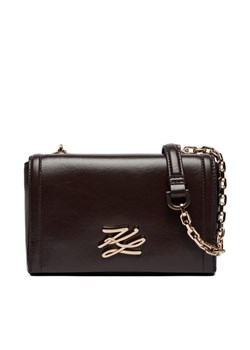 KARL LAGERFELD Torebka A4W30106 Brązowy - id: 0000305623119 - marki Karl Lagerfeld - 186233635 KARL LAGERFELD Torebka A4W30106 Brązowy ze sklepu MODIVO w kategorii Listonoszki - zdjęcie 186233635