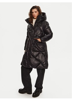 Blauer Płaszcz zimowy 24WBLDK02311 Czarny Regular Fit ze sklepu MODIVO w kategorii Kurtki damskie - zdjęcie 186233657
