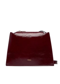 Torebka Furla Nuvola S WB01275 BX4100 CN 0053S Bordowy ze sklepu eobuwie.pl w kategorii Listonoszki - zdjęcie 186233679