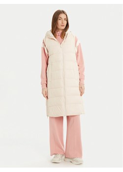 Guess Bezrękawnik V4RL01 WFYE2 Biały Regular Fit ze sklepu MODIVO w kategorii Kamizelki damskie - zdjęcie 186233686
