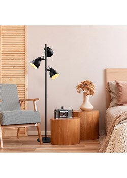 ABERTO DESIGN Lampa stojąca w kolorze czarnym - wys. 162 cm ze sklepu Limango Polska w kategorii Oświetlenie - zdjęcie 186237645