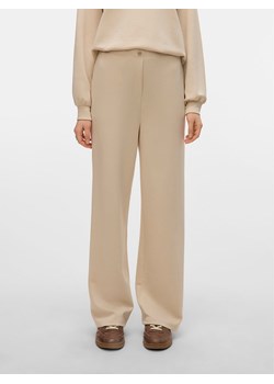 Vero Moda Spodnie w kolorze beżowym ze sklepu Limango Polska w kategorii Spodnie damskie - zdjęcie 186238056