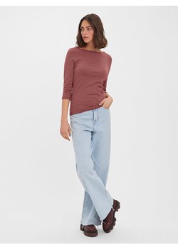 Vero Moda Koszulka w kolorze jasnobrązowym ze sklepu Limango Polska w kategorii Bluzki damskie - zdjęcie 186238508