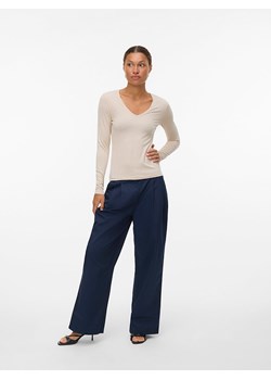 Vero Moda Koszulka w kolorze beżowym ze sklepu Limango Polska w kategorii Bluzki damskie - zdjęcie 186238529