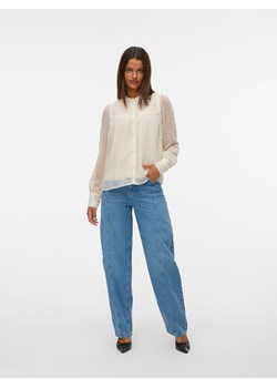 Vero Moda Bluzka w kolorze kremowym ze sklepu Limango Polska w kategorii Koszule damskie - zdjęcie 186238545