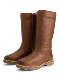 TRAVELIN' Skórzane kozaki "Forde" w kolorze jasnobrązowym ze sklepu Limango Polska w kategorii Kozaki damskie - zdjęcie 186238799