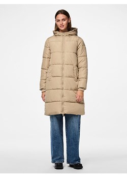 Pieces Płaszcz przejściowy "Pcbee" w kolorze beżowym ze sklepu Limango Polska w kategorii Płaszcze damskie - zdjęcie 186239158