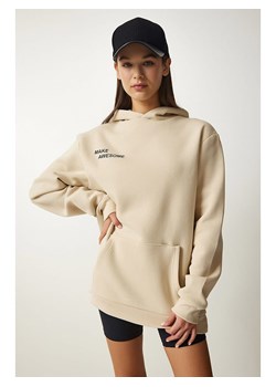 Happiness Istanbul Bluza w kolorze beżowym ze sklepu Limango Polska w kategorii Bluzy damskie - zdjęcie 186240746