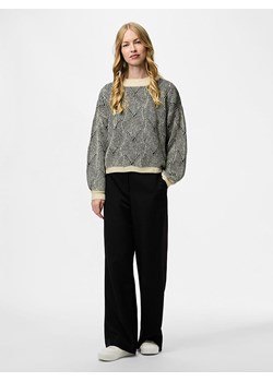 Pieces Sweter &quot;Pcjenna&quot; w kolorze czarno-beżowym ze sklepu Limango Polska w kategorii Swetry damskie - zdjęcie 186241195