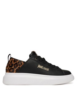 Sneakersy Just Cavalli 79RA3SB7 ZPB58 Czarny ze sklepu eobuwie.pl w kategorii Buty sportowe damskie - zdjęcie 186241525