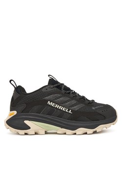 Sneakersy Merrell Moab Speed 2 Gtx J037838 Czarny ze sklepu eobuwie.pl w kategorii Buty sportowe damskie - zdjęcie 186241526