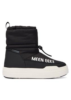 Moon Boot Śniegowce Jr Park Tube Mid Wp 80D3440090 D Czarny ze sklepu MODIVO w kategorii Buty zimowe dziecięce - zdjęcie 186241698