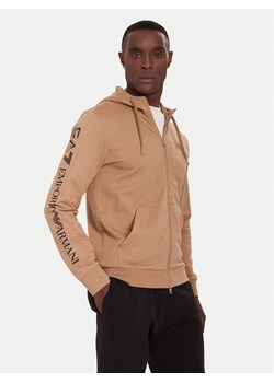 EA7 Emporio Armani Bluza 7M000568 AF13512 U6171 Beżowy Regular Fit ze sklepu MODIVO w kategorii Bluzy męskie - zdjęcie 186241707