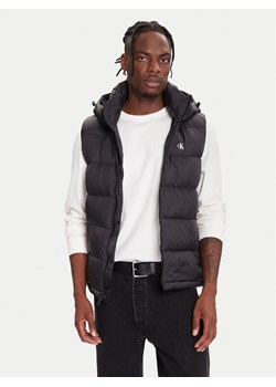 Calvin Klein Jeans Bezrękawnik LV04RD531G Czarny Regular Fit ze sklepu MODIVO w kategorii Kamizelki męskie - zdjęcie 186241727