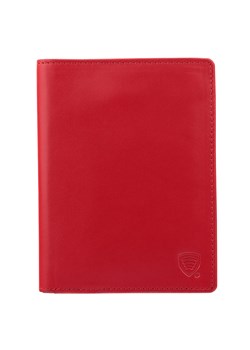 Skórzany portfel podróżny na karty oraz dokumenty zbliżeniowe (czerwony) ze sklepu Koruma ID Protection w kategorii Portfele damskie - zdjęcie 186242575