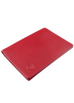 Skórzane etui RFID na dokumenty oraz dowód rejestracyjny (czerwony) ze sklepu Koruma ID Protection w kategorii Etui - zdjęcie 186243136