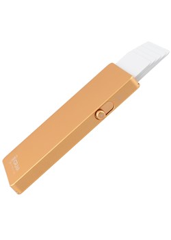 Metalowy portfel z wysuwanymi kartami i ochroną kart RFID (złoty) ze sklepu Koruma ID Protection w kategorii Portfele męskie - zdjęcie 186243378