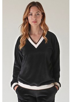 Bluza nierozpinana Vivisence 9001 czarny ze sklepu kontri.pl w kategorii Bluzy damskie - zdjęcie 186243628