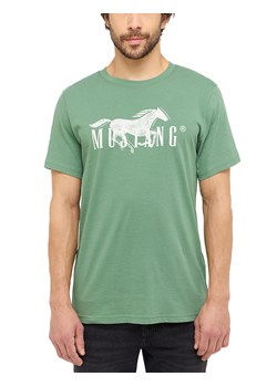 Męski T-Shirt Mustang Style Austin Dark Ivy 1016279 6326 ze sklepu YouNeedit.pl w kategorii T-shirty męskie - zdjęcie 186244328