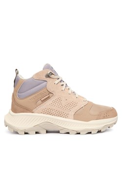 Trekkingi Merrell Tempo Sol Mid J038944 Beżowy ze sklepu eobuwie.pl w kategorii Buty trekkingowe damskie - zdjęcie 186245066