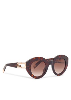 Furla Okulary przeciwsłoneczne WD00157 A.0116 Brązowy ze sklepu MODIVO w kategorii Okulary przeciwsłoneczne damskie - zdjęcie 186245415