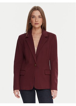 Guess Marynarka W5BN66 KCMU2 Bordowy Regular Fit ze sklepu MODIVO w kategorii Marynarki damskie - zdjęcie 186245417