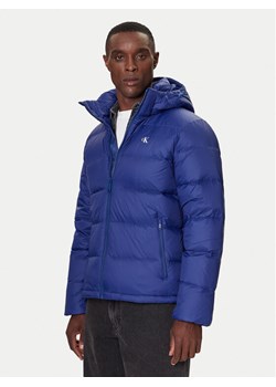 Calvin Klein Jeans Kurtka puchowa LV04RC518G Niebieski Regular Fit ze sklepu MODIVO w kategorii Kurtki męskie - zdjęcie 186245435
