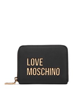 LOVE MOSCHINO Portfel JC5613PP0NKD0000 Czarny ze sklepu MODIVO w kategorii Portfele damskie - zdjęcie 186245437