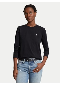 Polo Ralph Lauren Bluzka 211898699003 Czarny Regular Fit ze sklepu MODIVO w kategorii Bluzki damskie - zdjęcie 186245447