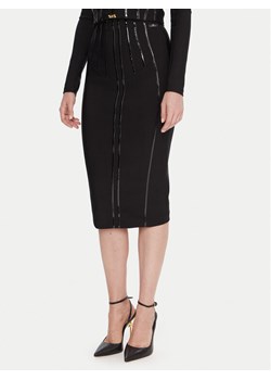 Elisabetta Franchi Spódnica ołówkowa GO-124-57E2-V460 Czarny Slim Fit ze sklepu MODIVO w kategorii Spódnice - zdjęcie 186245489