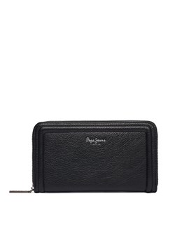 Pepe Jeans Portfel Code Wallet PL0700001 Czarny ze sklepu MODIVO w kategorii Portfele damskie - zdjęcie 186245508