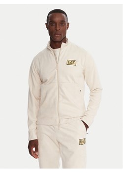 EA7 Emporio Armani Bluza 7M000674 AF16718 U1086 Beżowy Regular Fit ze sklepu MODIVO w kategorii Bluzy męskie - zdjęcie 186245515